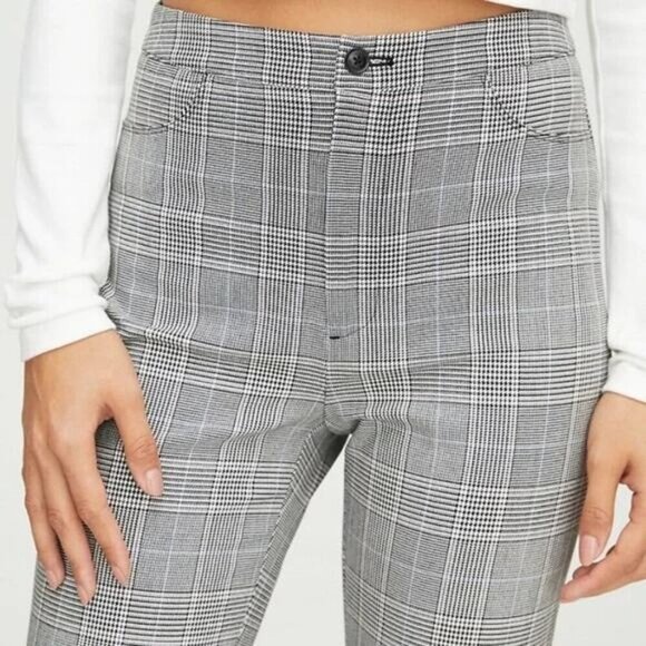 SUNDAY BEST Aritzia Best Freshman Check Pants Sz 00 - Picture 2 of 10